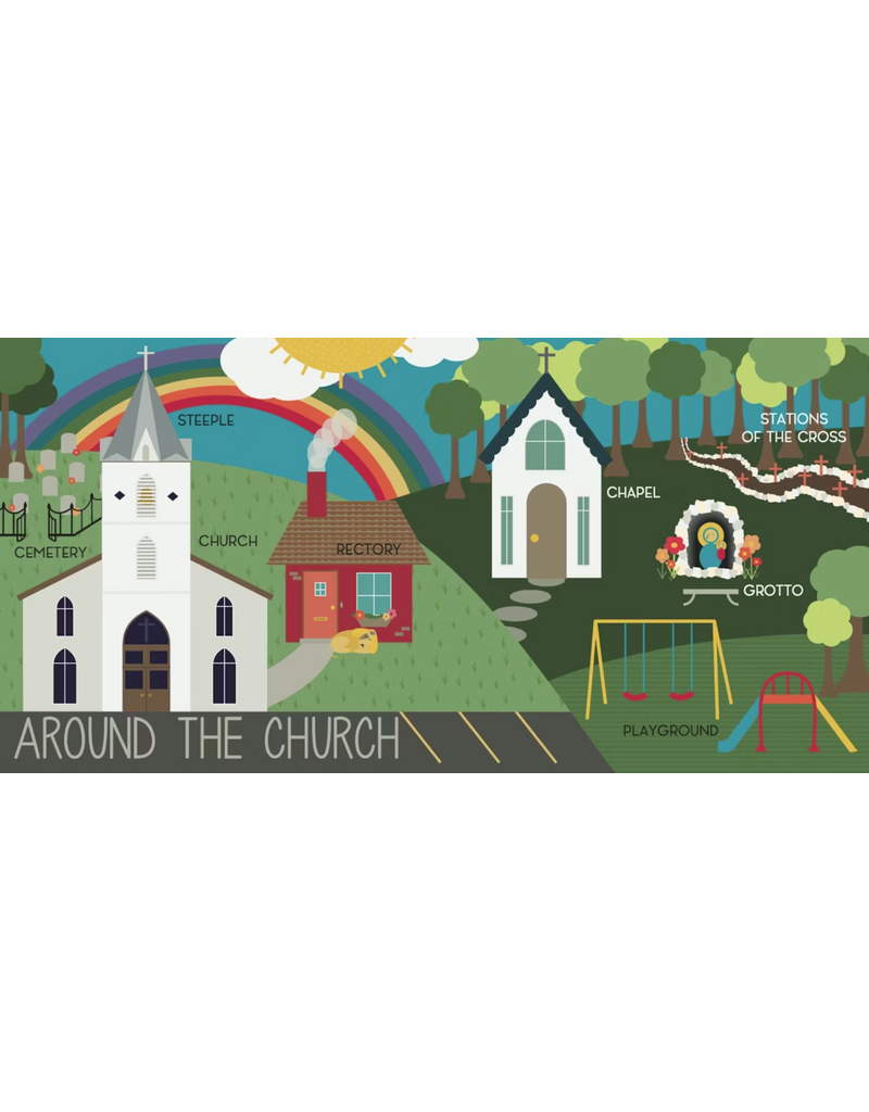 Paraclete Press Look and Learn - Toddler Edition: First Words for Catholic Kids