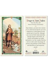 WJ Hirten Prayer to Saint Isidore of Seville Laminated Holy Card