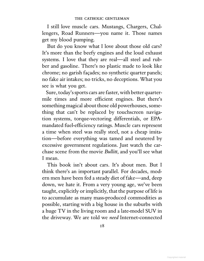 Ignatius Press The Catholic Gentleman: Living Authentic Manhood Today