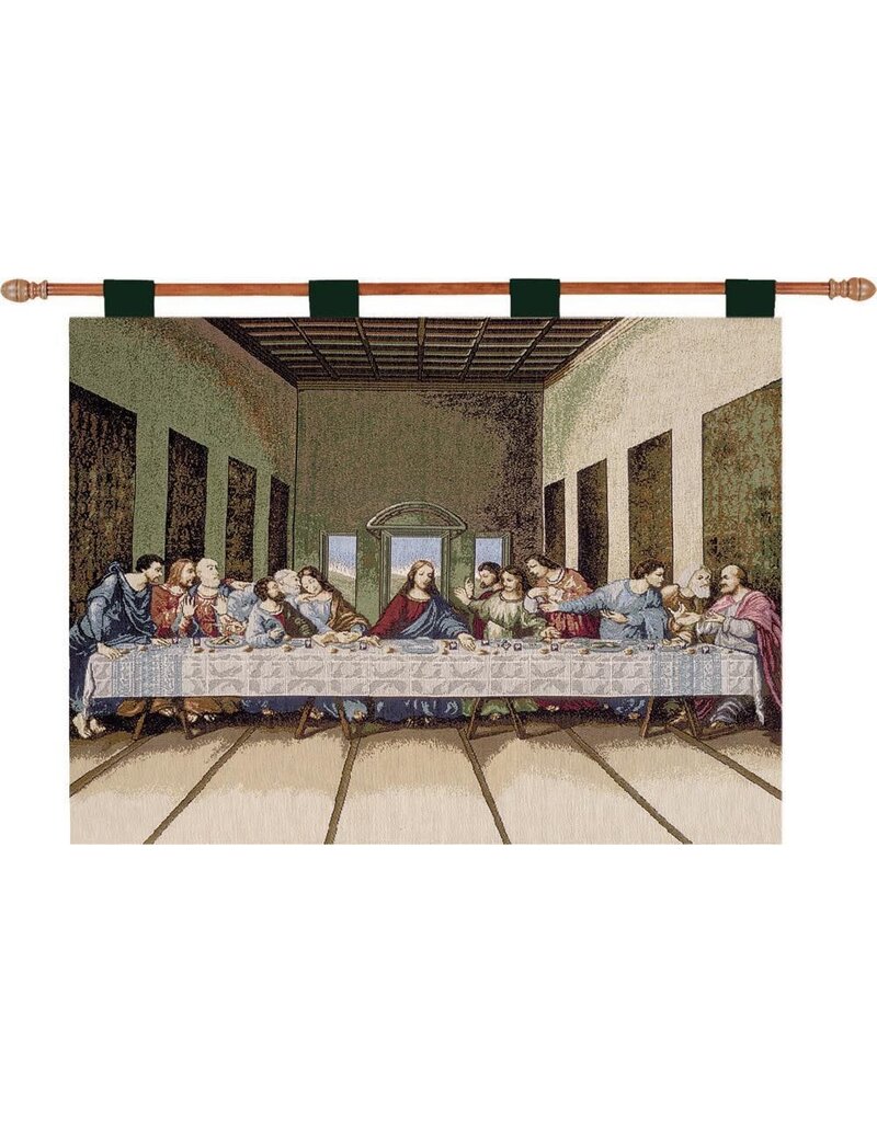 Manual Woodworkers & Weavers Last Supper - Hanging Wall Tapestry (36" x 26")