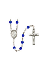 Bliss Manufacturing Miraculous Rosary 6mm  Sapphire