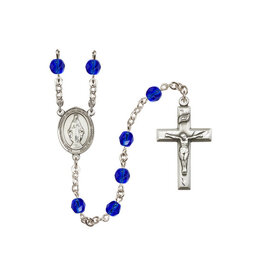 Bliss Manufacturing Miraculous Rosary 6mm  Sapphire
