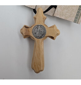 Holy Land Handicraft, LLC Handmade Olive Wood Crucifix