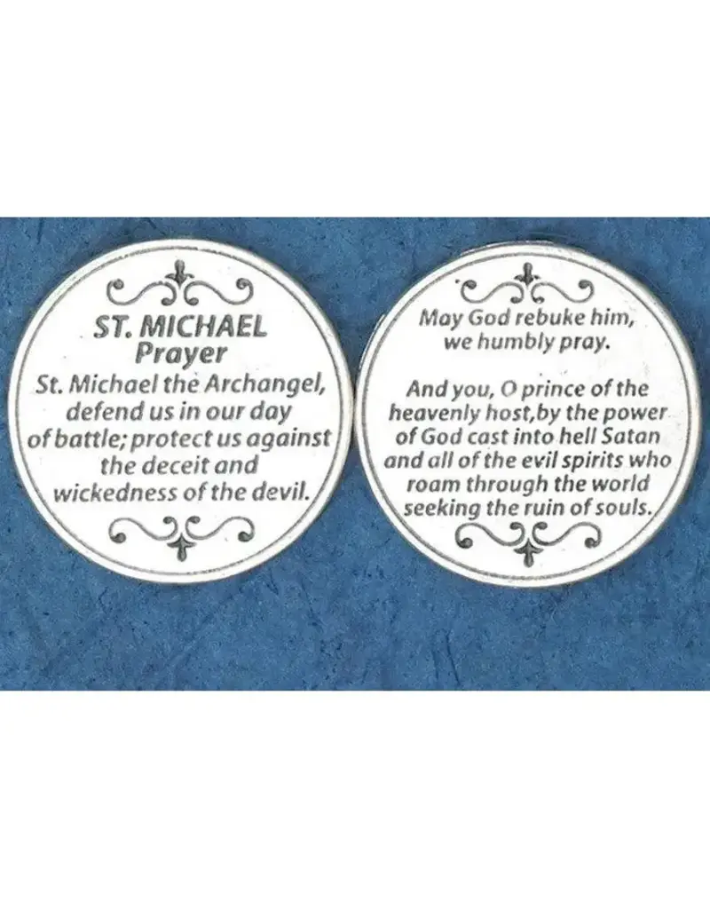 Lumen Mundi St. Michael Prayer Pocket Token