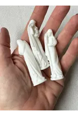 Be Still Prayer Space 3D Printed Assorted Mary Statue, 2.5" White | Be Still Prayer Space