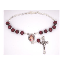 McVan Divine Mercy Red Auto Rosary