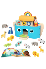 Wooden Noah’s Ark with Book (20 pc)