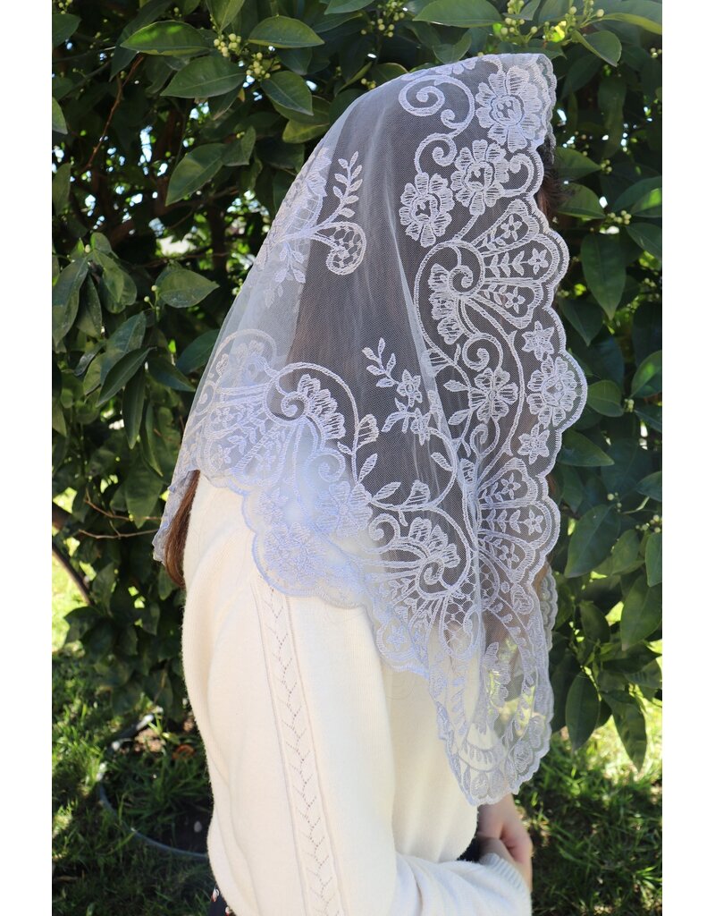 St. Stephen's Bookstore Brillante Spanish Mantilla Veil