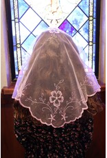 St. Stephen's Bookstore Spanish Mantilla Veil Rosa