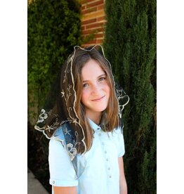 St. Stephen's Bookstore Spanish Mantilla Veil Rosa