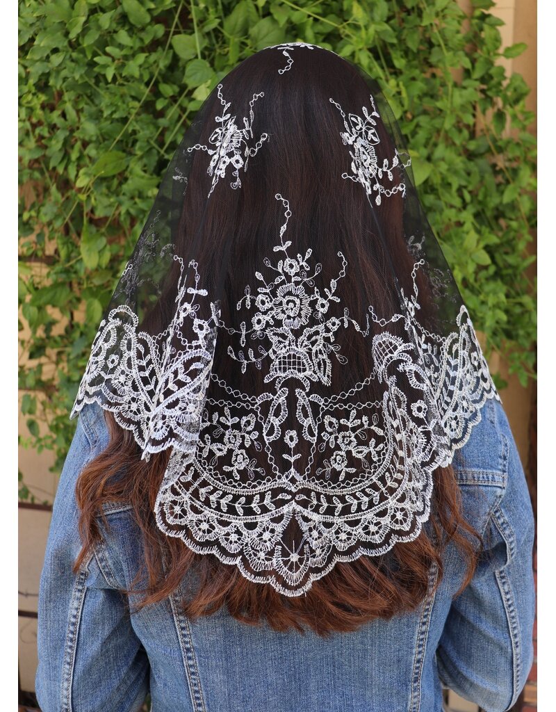 St. Stephen's Bookstore Spanish Mantilla Veil Abanico
