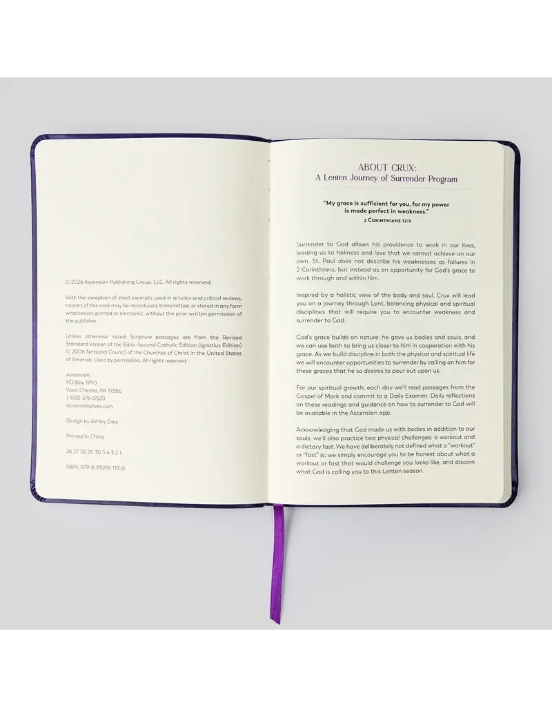 Ascension Press Crux: A Lenten Journey of Surrender Journal (2026)