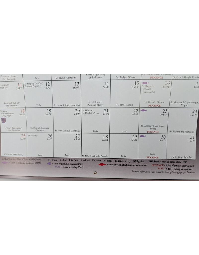 Sophia Institute Press 2026 Liturgical Calendar| The Apostles through the Year