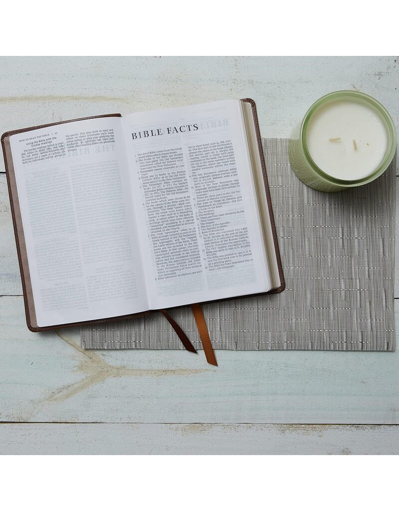 Catholic Bible Press NRSV Catholic Gift Bible (Comfort Print) - Teal Leathersoft