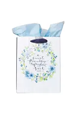 Christian Art Gifts Sweet Friendship Prov. 27:9 Gift Bag Medium
