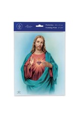 WJ Hirten 8" x 10" Sacred Heart (Print Only)