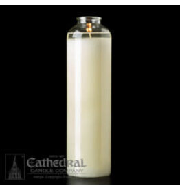 Cathedral Candle Co. 14-Day Domus Christi 51% Beeswax Sanctuary Light (Bottle Style, Single Candle)