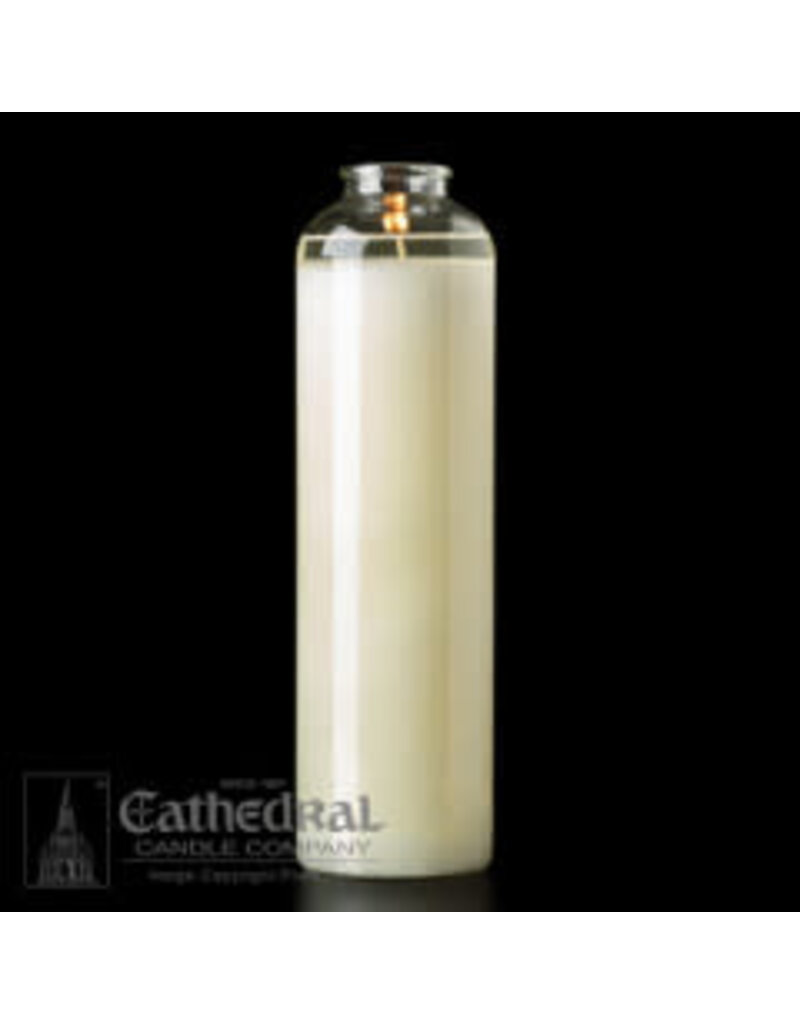 Cathedral Candle Co. 14-Day Domus Christi 51% Beeswax Sanctuary Light (Bottle Style, Single Candle)