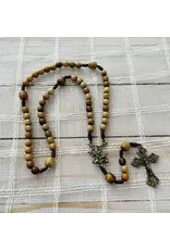 Oremus Mercy St Michael Wooden Rosary