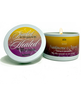 Abba Products Frankincense & Myrrh Scented Candle 8oz