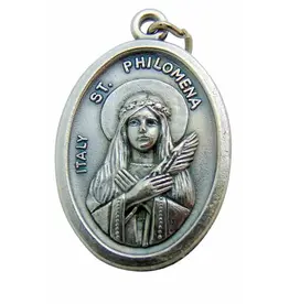 WJ Hirten St. Philomena Oxidized Metal