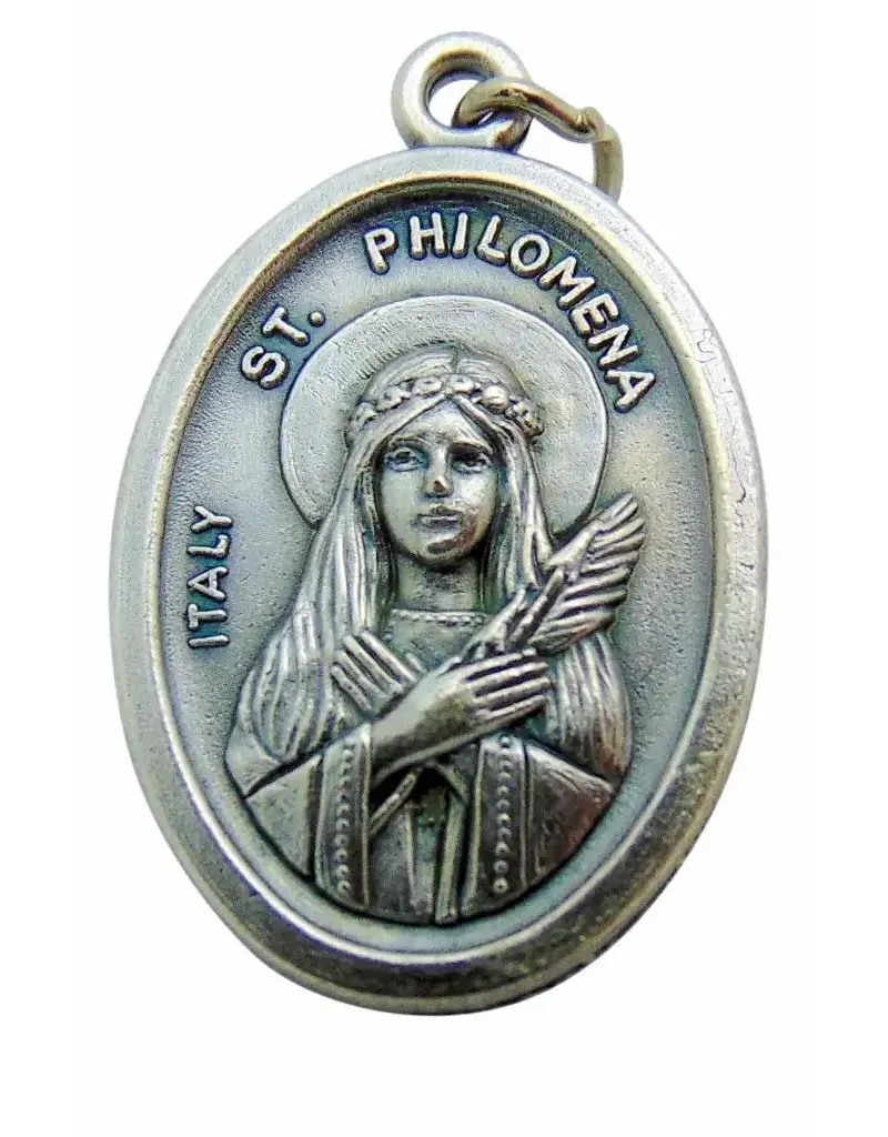 WJ Hirten St. Philomena Oxidized Metal
