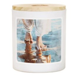 Sincere Surroundings Candle-Jesus On Water-Ocean Air