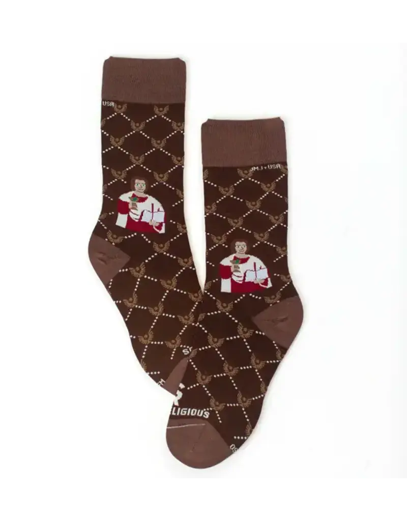 Sock Religious St. John the Evangelist Adult Socks