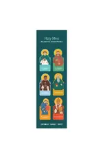 Catholic Family Crate Holy Men Magnetic Bookmarks