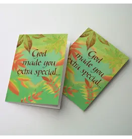 Altar + Home God made you extra special - Birthday Card