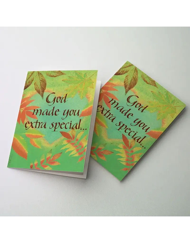 Altar + Home God made you extra special - Birthday Card