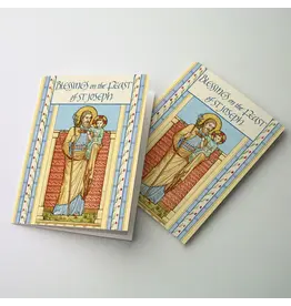 Altar + Home Blessings on the Feast of St. Joseph - St. Joseph's Day Card