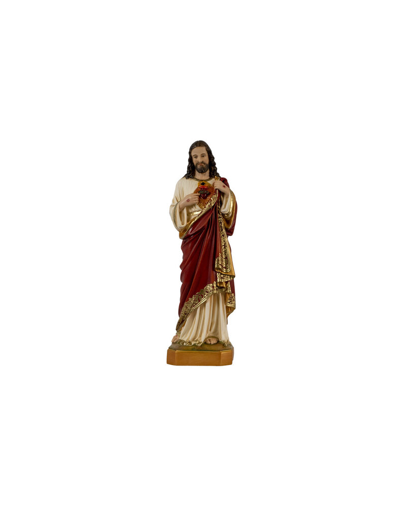 Fiat Religious Statues 12" Sacred Heart of Jesus Statue
