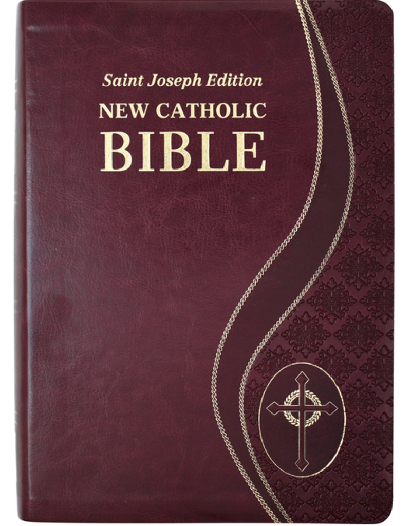 Catholic Book Publishing Corp St. Joseph New Catholic Bible (Burgundy, Dura-Lux, Giant Type)