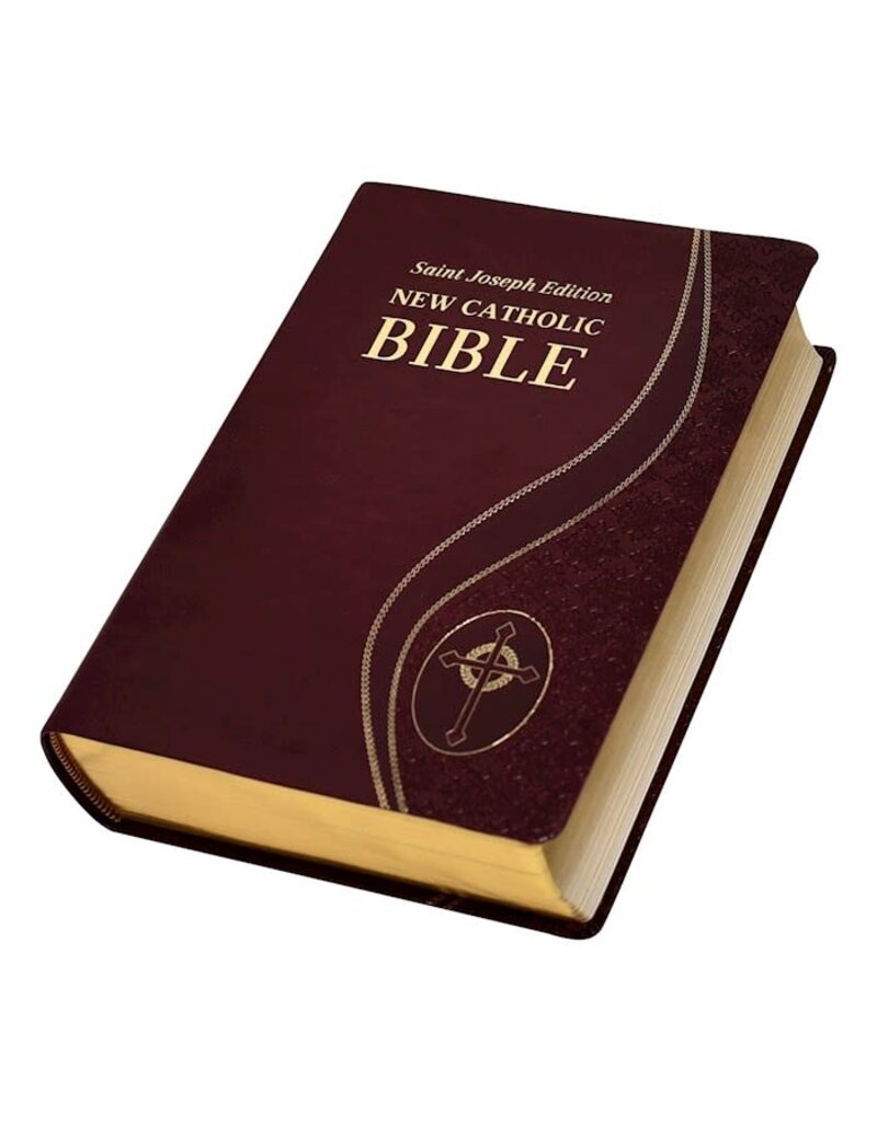 Catholic Book Publishing Corp St. Joseph New Catholic Bible (Burgundy, Dura-Lux, Giant Type)