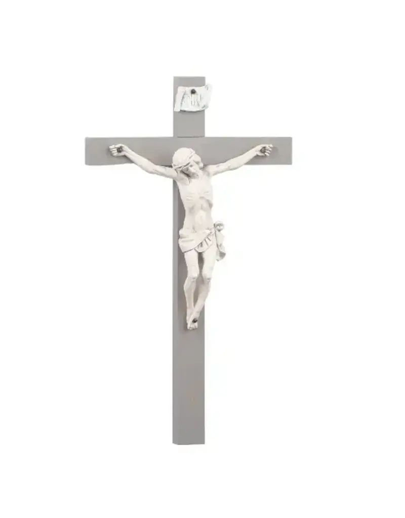 Roman, Inc Crucifix with Carrara Finish – 12" Fontanini Collection