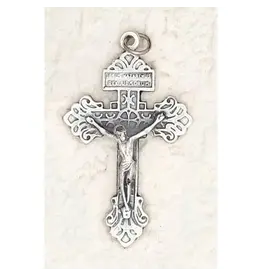 Lumen Mundi Silver tone Pardon Crucifix