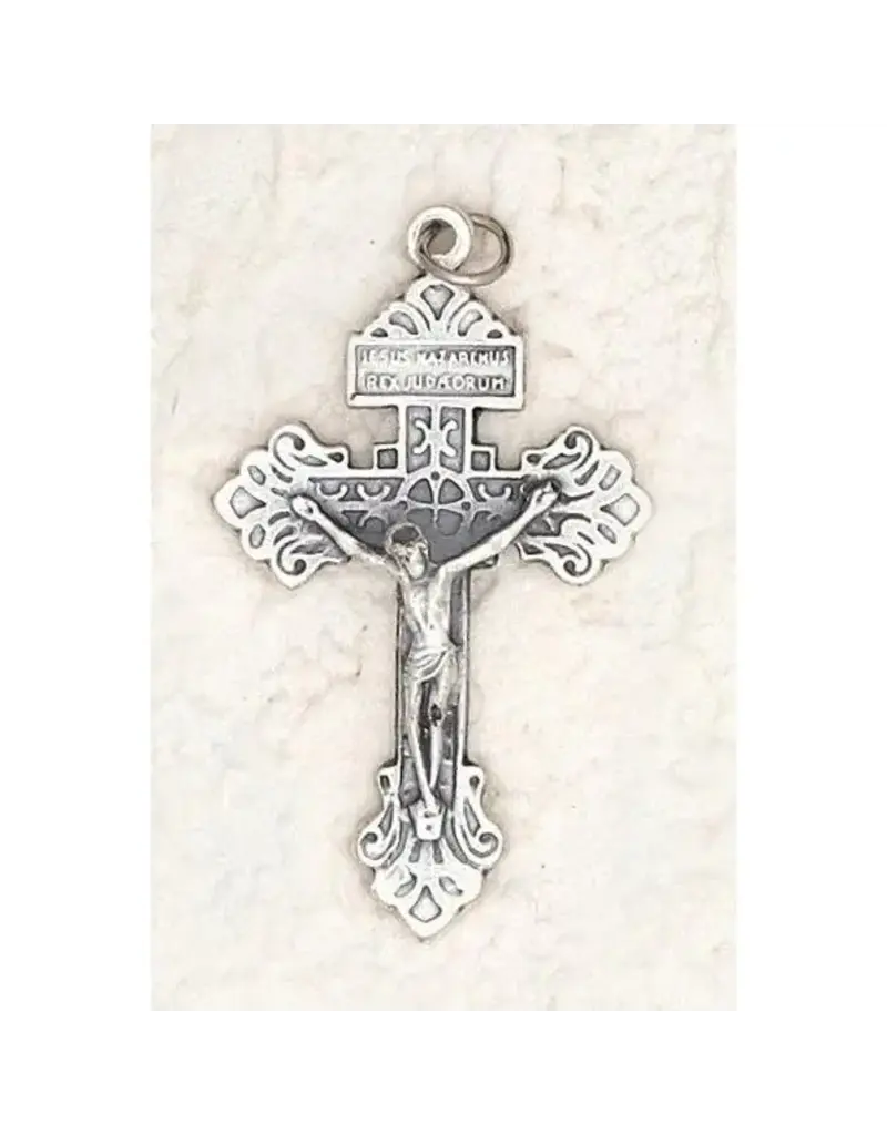 Lumen Mundi Silver tone Pardon Crucifix