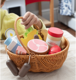 Shining Light Dolls Holy Saturday Easter Basket | Wooden Play Food Set