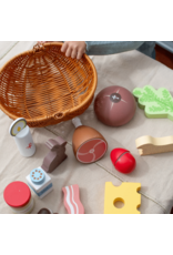 Shining Light Dolls Holy Saturday Easter Basket | Wooden Play Food Set