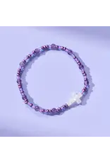 Holy Water Bracelet Holy Water Beaded Amethyst Aura Bracelet