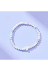 Holy Water Bracelet Holy Water Cross Bracelet in Morganite