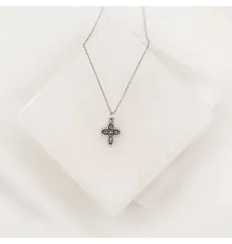 My Saint My Hero Heavenly Blessings Cross Necklace