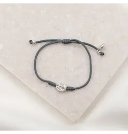 My Saint My Hero Protection Archangel Michael Bracelet - Slate / Silver