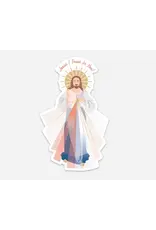 Be Still Prayer Space Jesus, I Trust in You / Divine Mercy Sticker | Be Still Prayer Card