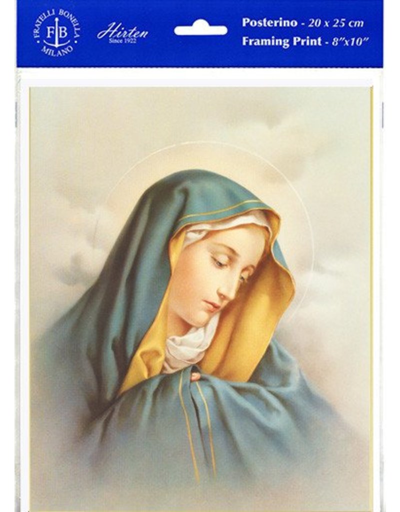WJ Hirten 8" X 10" Our Lady of Sorrows (Print Only)
