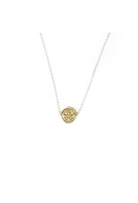 My Saint My Hero Benedictine Petite Necklace - Gold