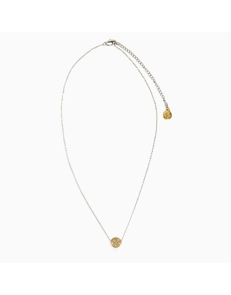My Saint My Hero Benedictine Petite Necklace - Gold