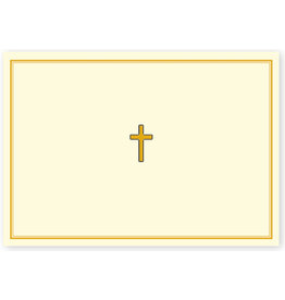 Gold Cross Note Cards (Pack of 15)