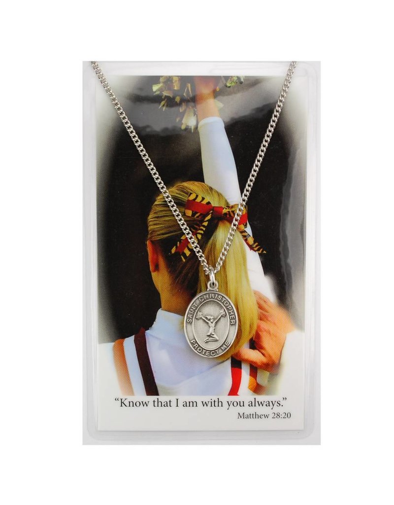 McVan Pewter Pendant with Prayer Card